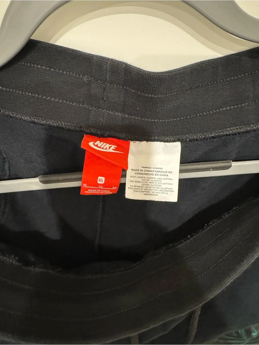 Nike black shorts- XL